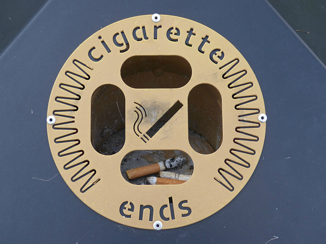 cigarette ends - 12 July 2014