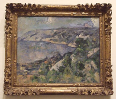Bay of L'Estaque by Cezanne in the Philadelphia Museum of Art, January 2012