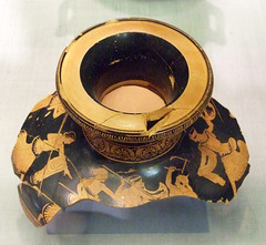 Fragment of a Red-Figure Kalpis Attributed to Polygnotos in the Princeton University Art Museum, July 2011