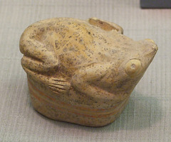 Vessel in the Form of a Frog in the Princeton University Art Museum, July 2011