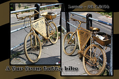 Gold bike - Lewes - 23.7.2014