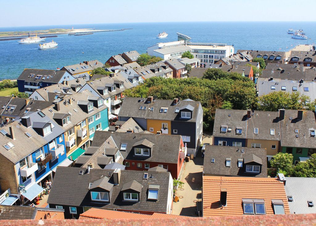 Helgoland von oben