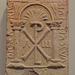 Tomb Plaque with Chi-Rho in the Princeton University Art Museum, July 2011