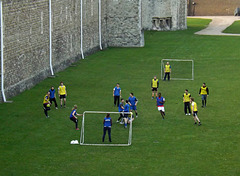 Soccer Game at the Tower of London, April 2013