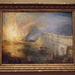 The Burning of the Houses of Parliament by Turner in the Philadelphia Museum of Art, August 2009