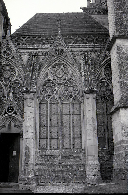 Baie gothique de l'abbaye St-Germer-de-Fly