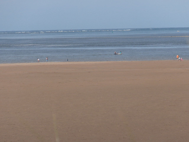 The tide is on its way in