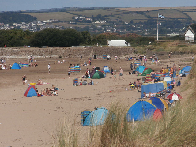 Even more people arrived