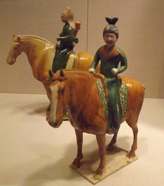 Equestrienne and Archer on Horseback in the Princeton University Art Museum, September 2012