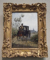 Carriage by Toulouse-Lautrec in the Philadelphia Museum of Art, January 2012