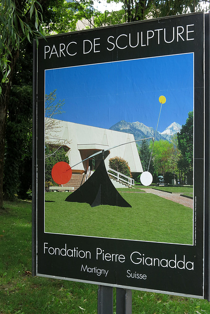 Le Parc de sculpture de la Fondation Pierre Gianadda, Martigny, Suisse