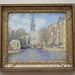 The Zuiderkirk, Amsterdam:  Looking Up by Monet in the Philadelphia Museum of Art, January 2012