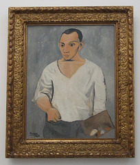 Self-Portrait with a Palette by Picasso in the Philadelphia Museum of Art, January 2012