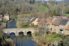 Le vieux pont sur la Sarthe - St-Céneri-le-Gérei - Orne