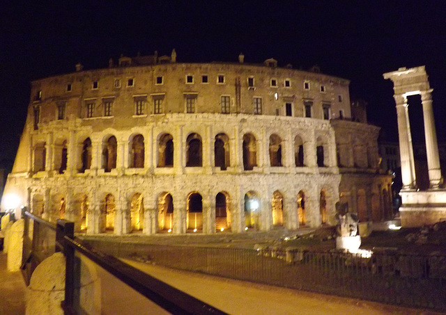 The Theatre of Marcellus in Rome, June 2013