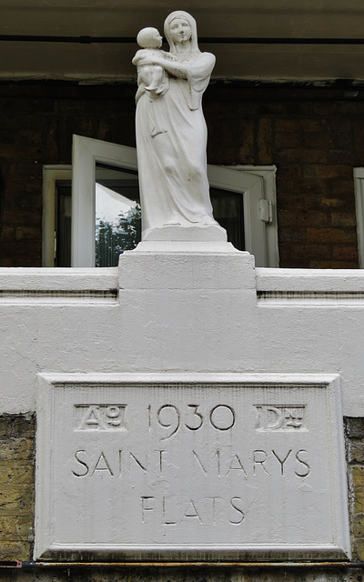 st.mary's flats, doric way, euston, london