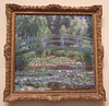 Japanese Footbridge and Water Lily Pool, Giverny by Monet in the Philadelphia Museum of Art, August 2009