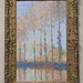 Poplars on the Bank of the Epte River by Monet in the Philadelphia Museum of Art, January 2012