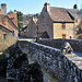 Sur le vieux-pont de St-Céneri-le-Gérei - Orne