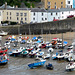 Tenby Harbour at Low Tide