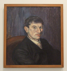 Portrait of Marcel Lefrancois by Duchamp in the Philadelphia Museum of Art, January 2012