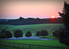 Sunset in the Country