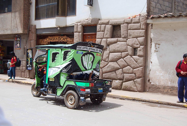 Taxi à Pisac Pérou