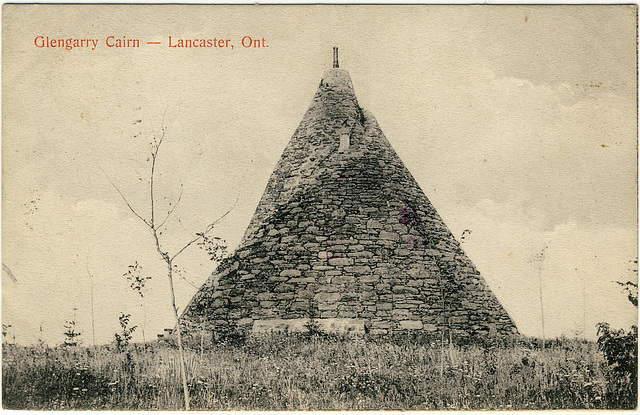 4124. Glengarry Cairn -- Lancaster, Ont.