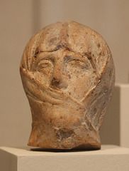 Terracotta Head of a Veiled Woman in the Metropolitan Museum of Art, January 2012