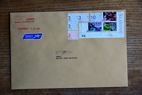 Letter to Dubai