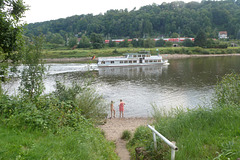 Sommertag an der Elbe