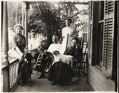 Front Porch Family Gathering