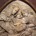 Detail of the Virgin and Child with Angel and Saint John by Bellano in the Boston Museum of Fine Arts,  July 2011