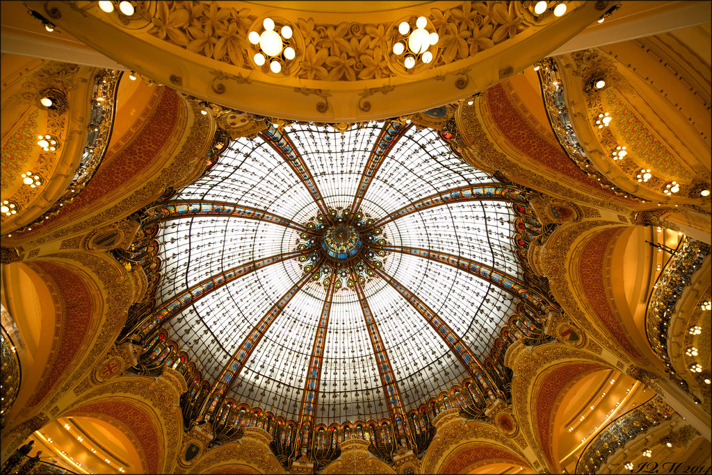 Paris, Galeries Lafayette, coupole