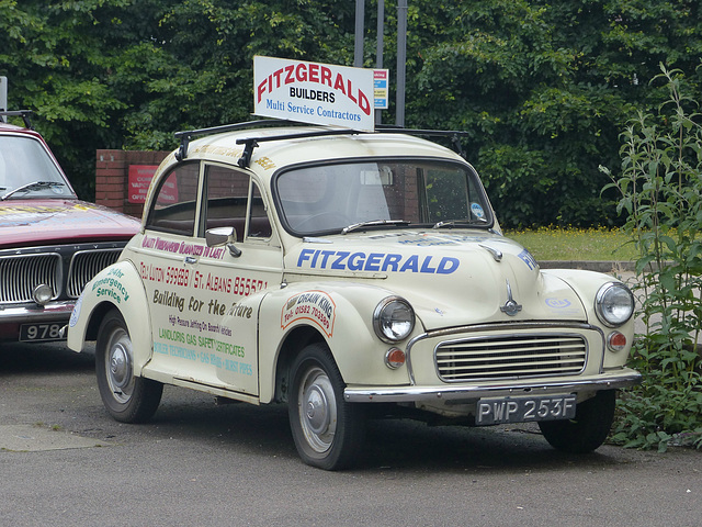 A Morris Minor in Luton - 13 July 2014