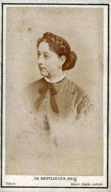 Alexandrine (Marie) Cico by Reutlinger