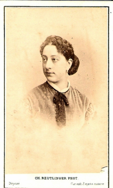 Alexandrine (Marie) Cico by Reutlinger