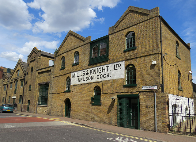 nelson dock, rotherhithe, london