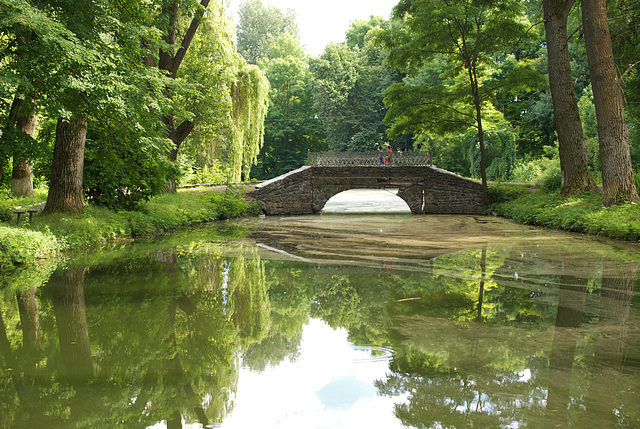 Park im ehemaligen Gut der Familie von Meck