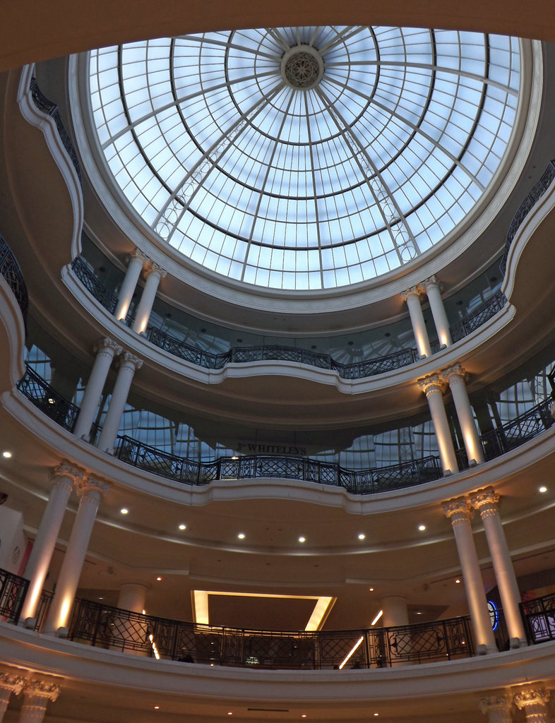 Whiteleys Shopping Centre in Bayswater, May 2014