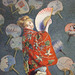 Detail of La Japonaise by Monet in the Boston Museum of Fine Arts, July 2011