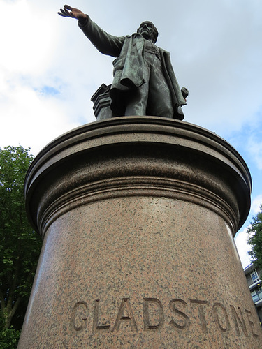 gladstone memorial, bow, london