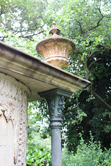 Detail of Corbett Memorial, Wellington Churchyard, Shropshire