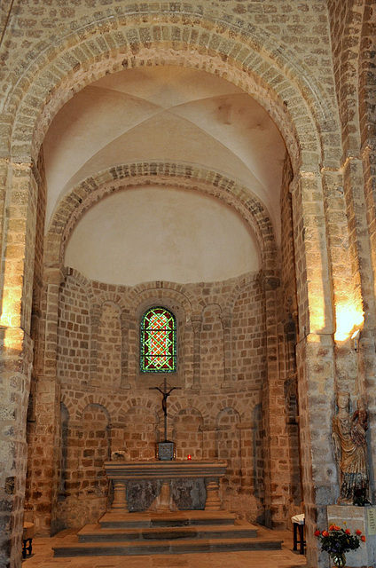 Abside de l'église Notre-Dame-sur-l'Eau