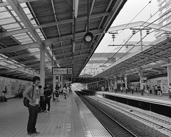 Through railway platforms