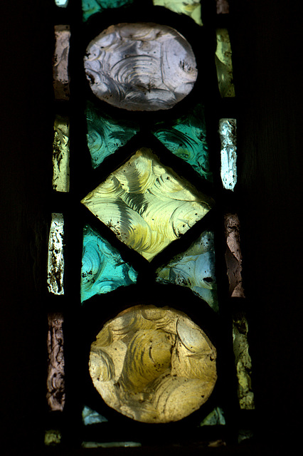 Dalle de verre de Gabriel Loire - Eglise de Domfront