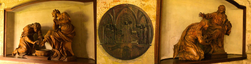 Triptych - Wood Carvings at Heiligenkreuz Abbey