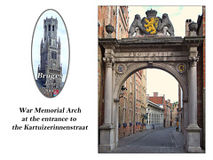 War Memorial Arch - Bruges  - 11.6.2005