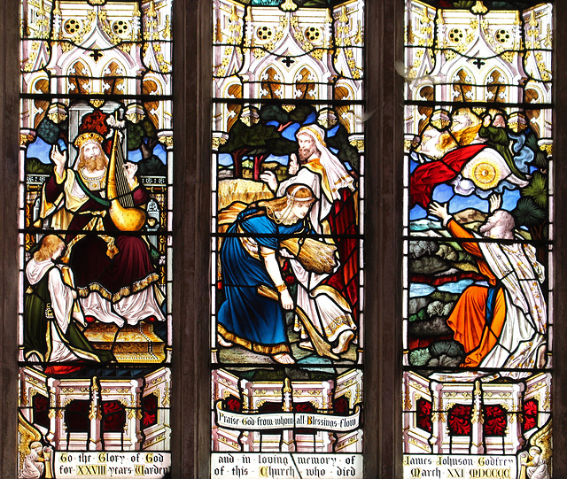 Stained Glass, Bluntisham Church, Cambridgeshire