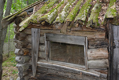 chalet presque pas déformé